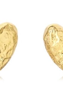 Corrine Heart Studs - Elk + Elm