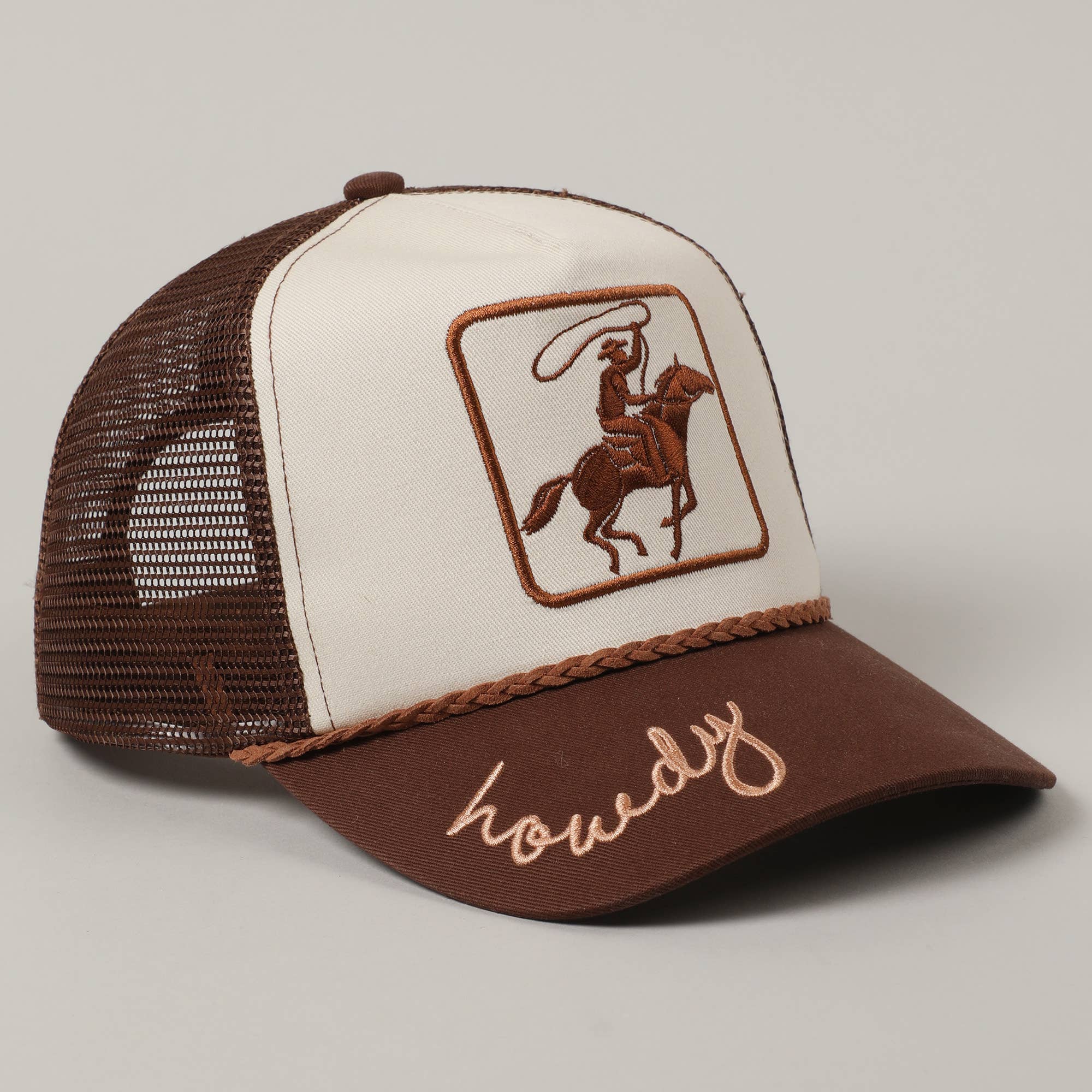 Cowboy Trucker Hat - Elk + Elm