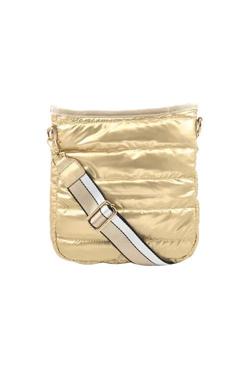 Cross Body Puffer Bag - Elk + Elm
