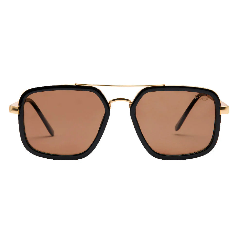 Cruz Sunglasses Black/Brown