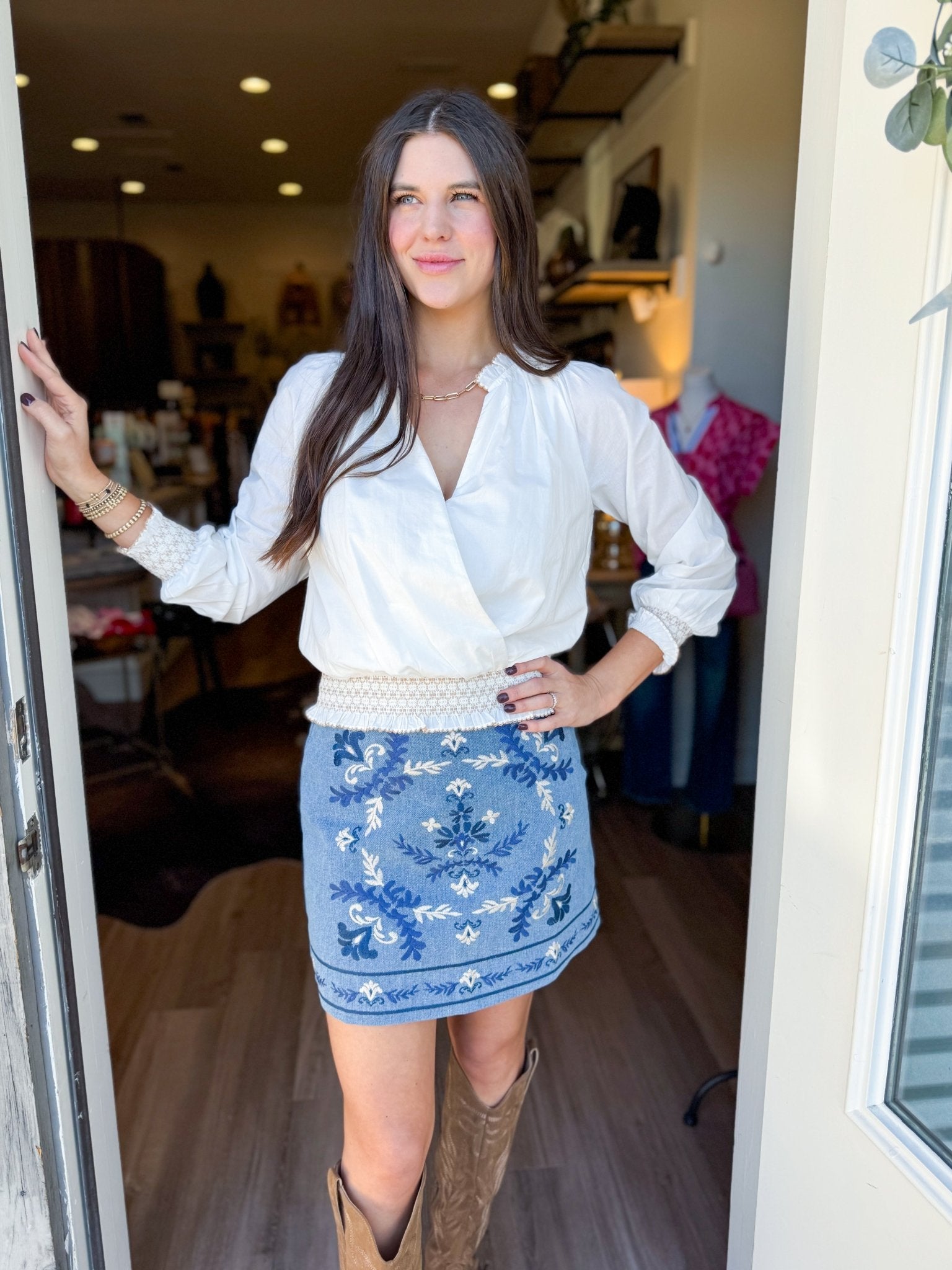 Daydream Mini Skirt - Elk + Elm