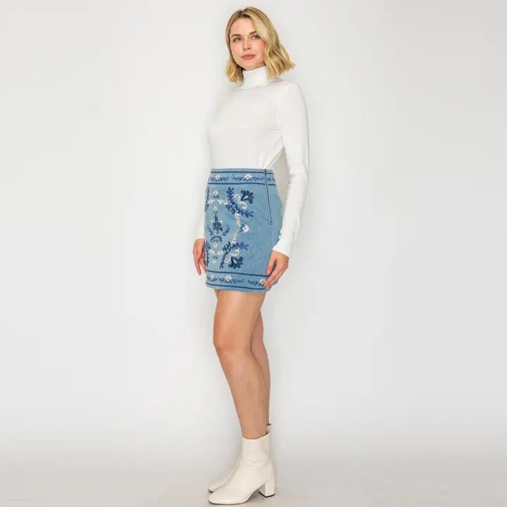 Daydream Mini Skirt - Elk + Elm
