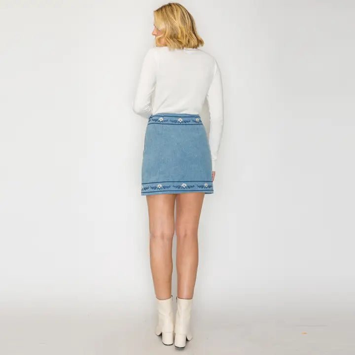 Daydream Mini Skirt - Elk + Elm