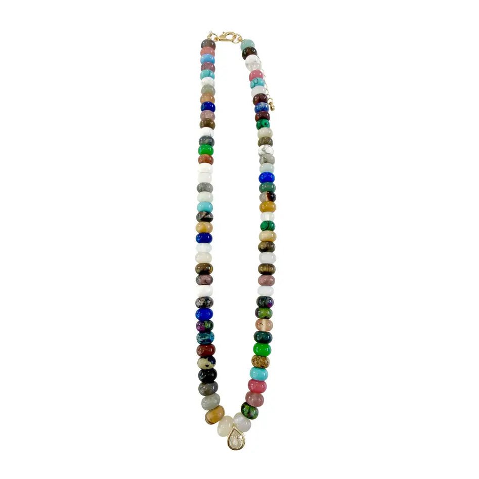 Dori Necklace - Dark Multi - Elk + Elm