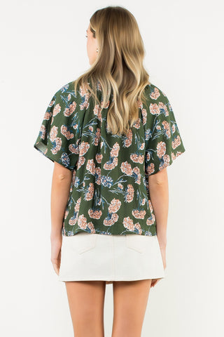 Drew Floral Top