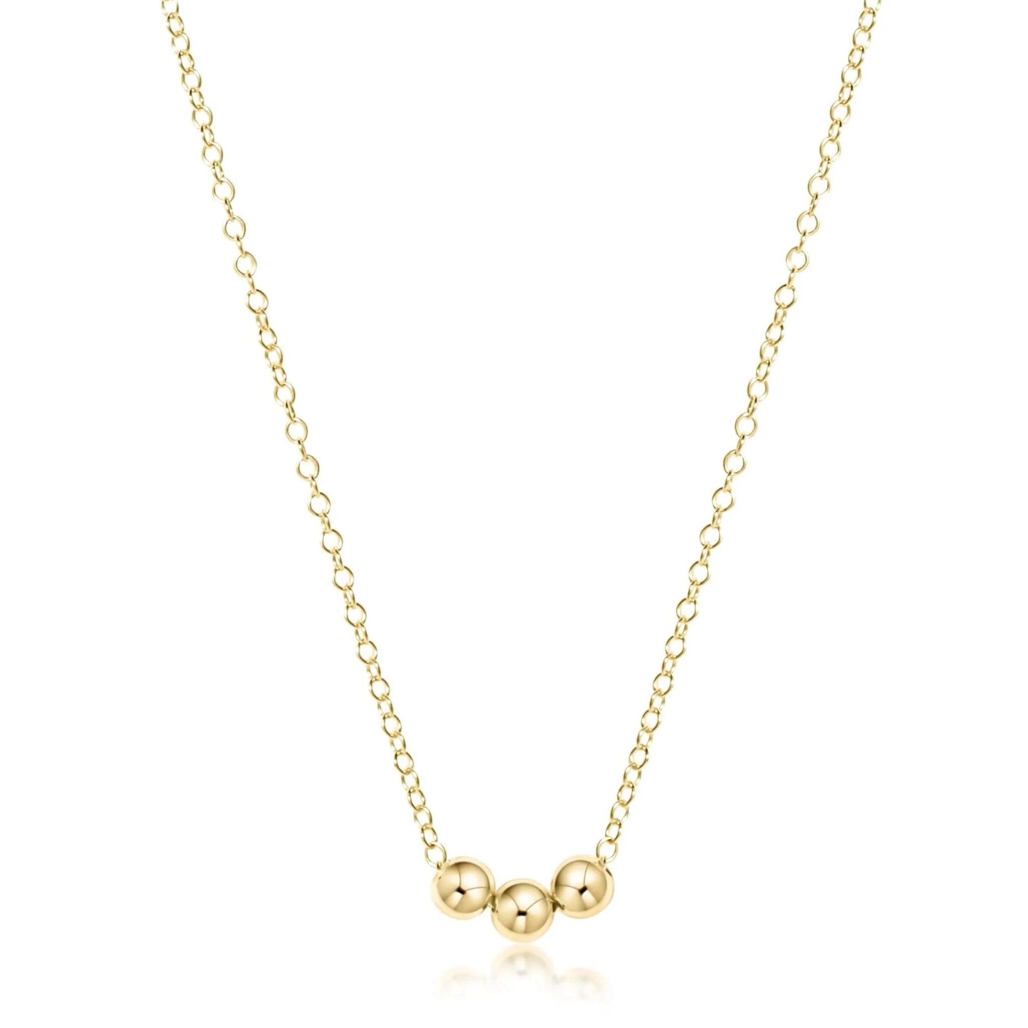 e Newton 16" Necklace Gold Joy - Elk + Elm