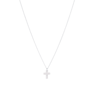 e Newton Blessed Crystal Charm Sterling 16" Necklace - Elk + Elm