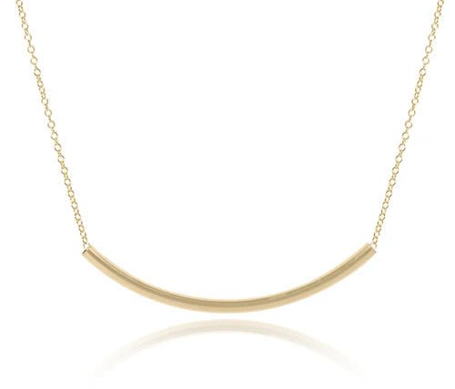 E Newton Bliss Bar Necklace 16" - Elk + Elm