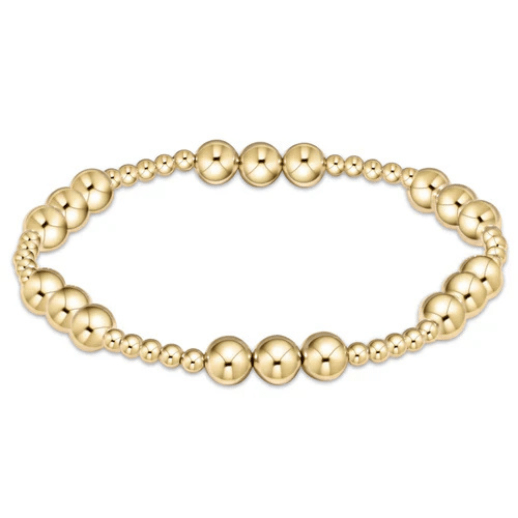 E Newton Gold Joy Pattern bracelet - Elk + Elm