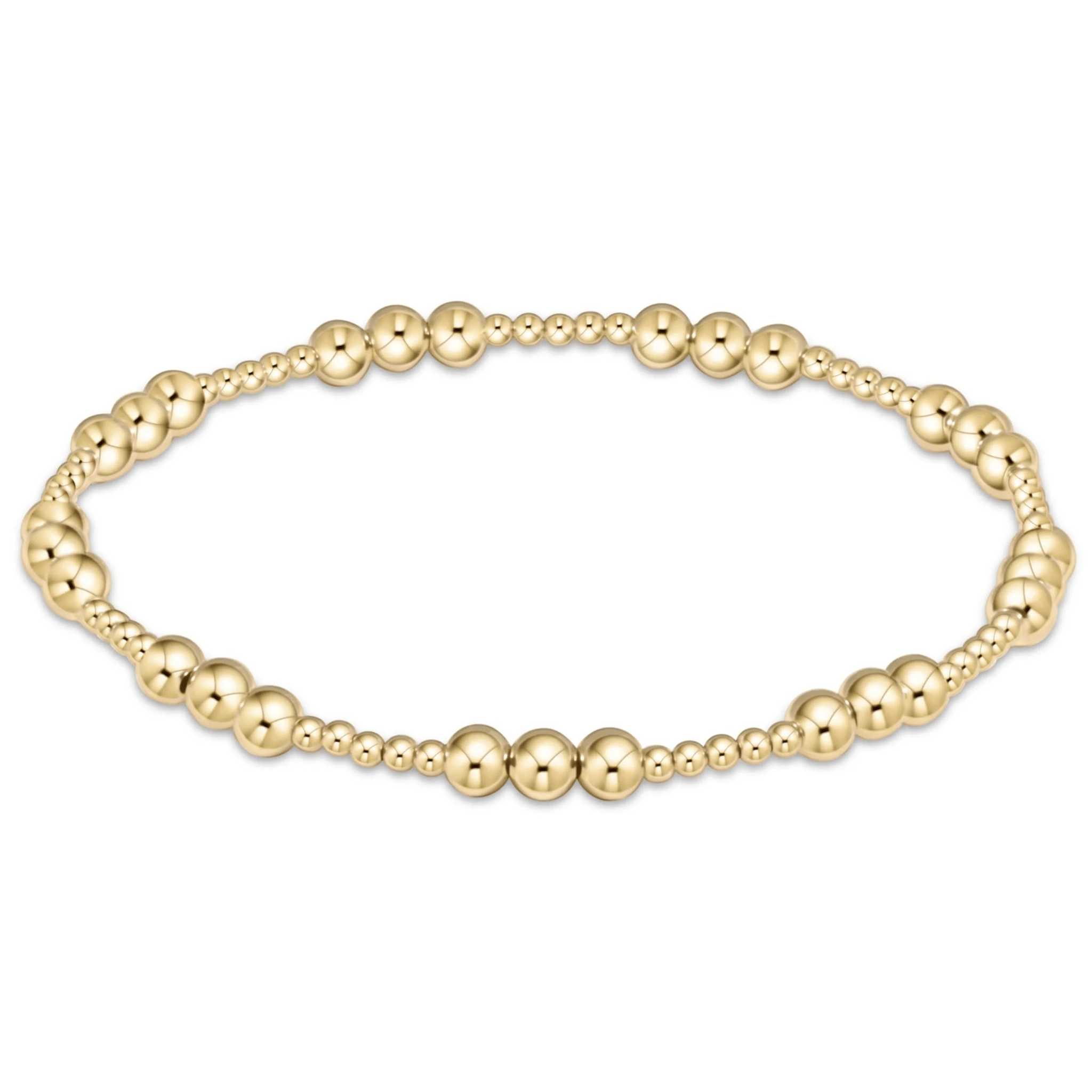 E Newton Gold Joy Pattern bracelet - Elk + Elm