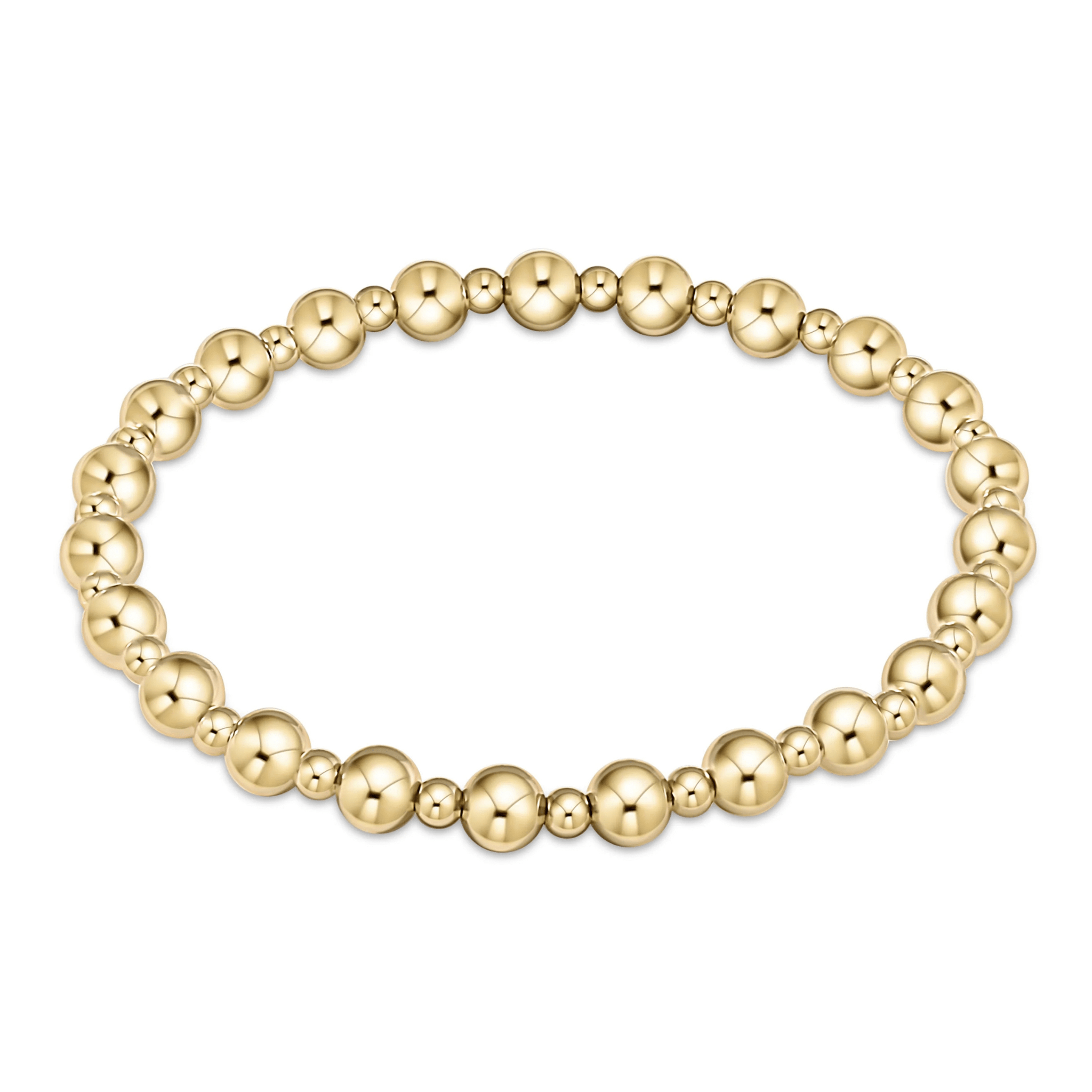 E Newton Grateful Pattern Bracelet Gold - Elk + Elm