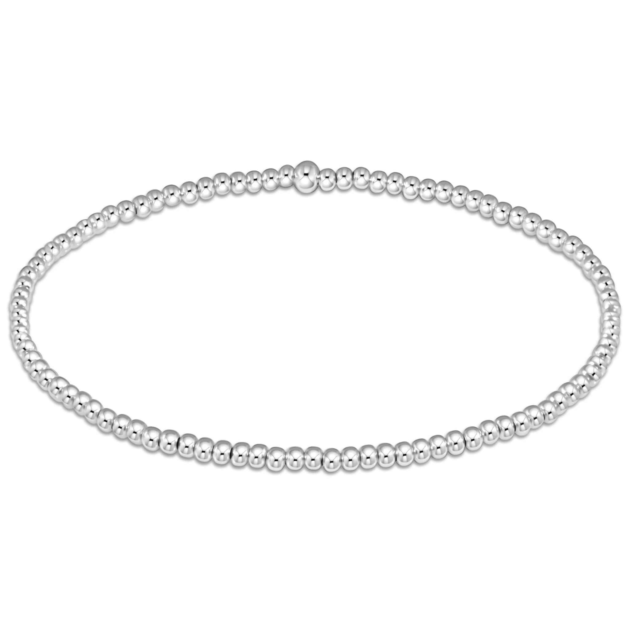 E Newton Sterling Bead Braclet - Elk + Elm