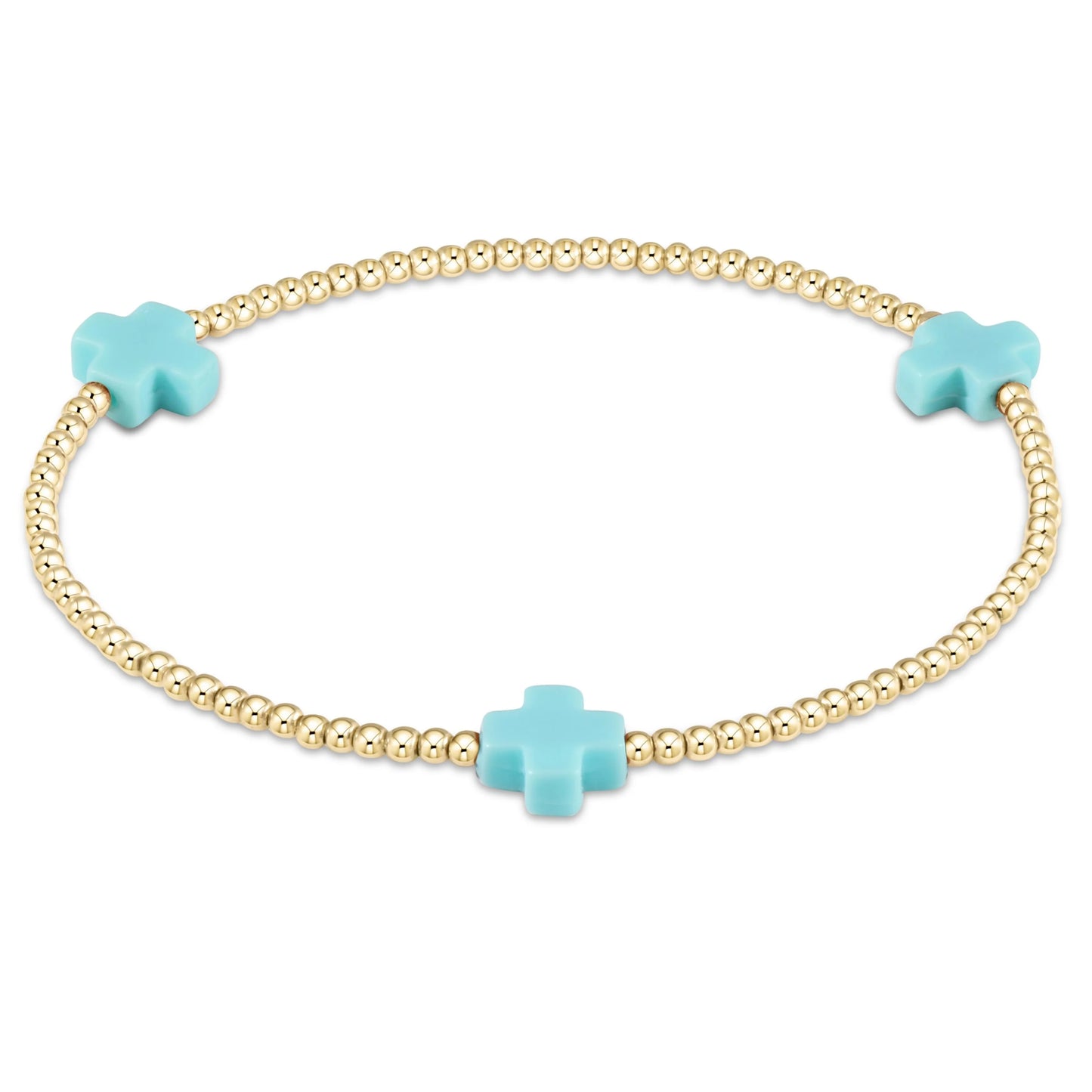 E Newton Signature Cross Bracelet