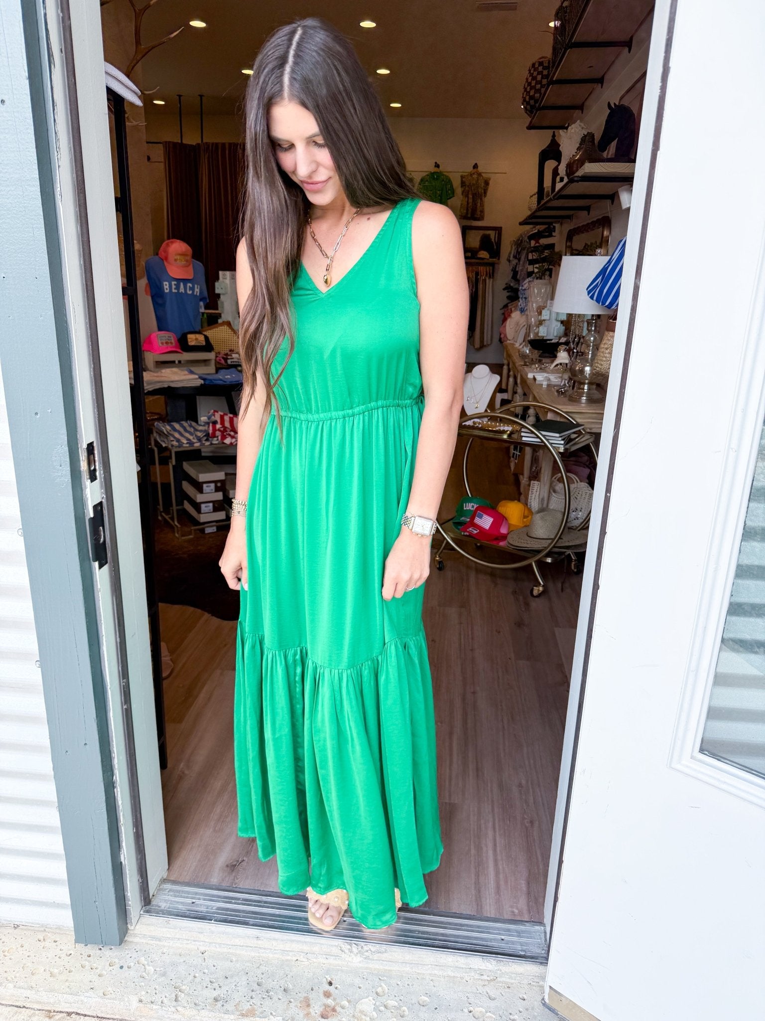 Easy Breeze Maxi Dress - Elk + Elm
