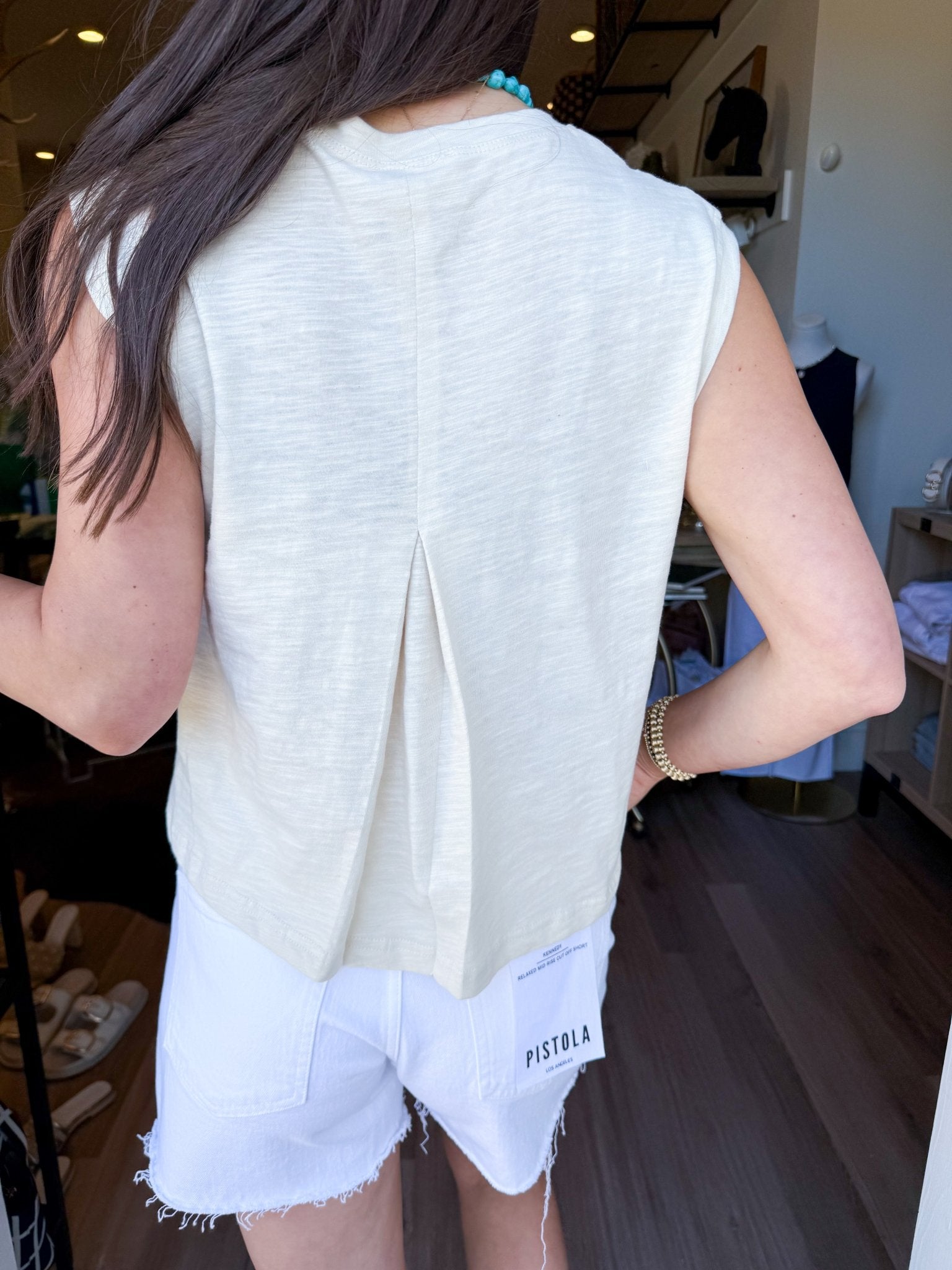 Easy Days Slub Tank - Elk + Elm