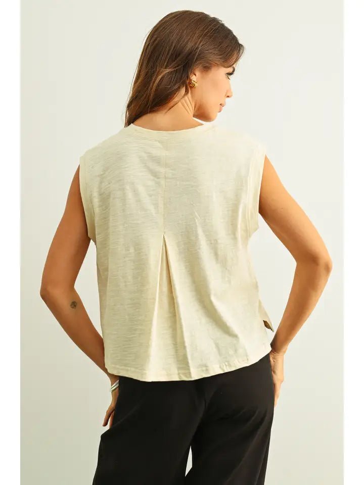 Easy Days Slub Tank - Elk + Elm