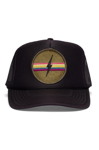 Electric Rainbow Trucker Hat