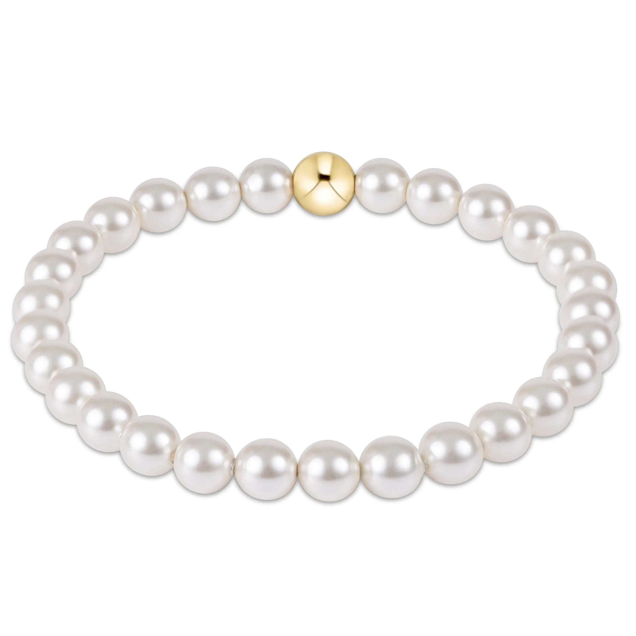 enewton Classic Pearl Bead Bracelet 6mm - Elk + Elm