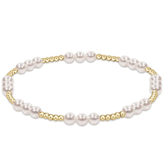 eNewton Joy Pearl Bracelet 4mm - Elk + Elm