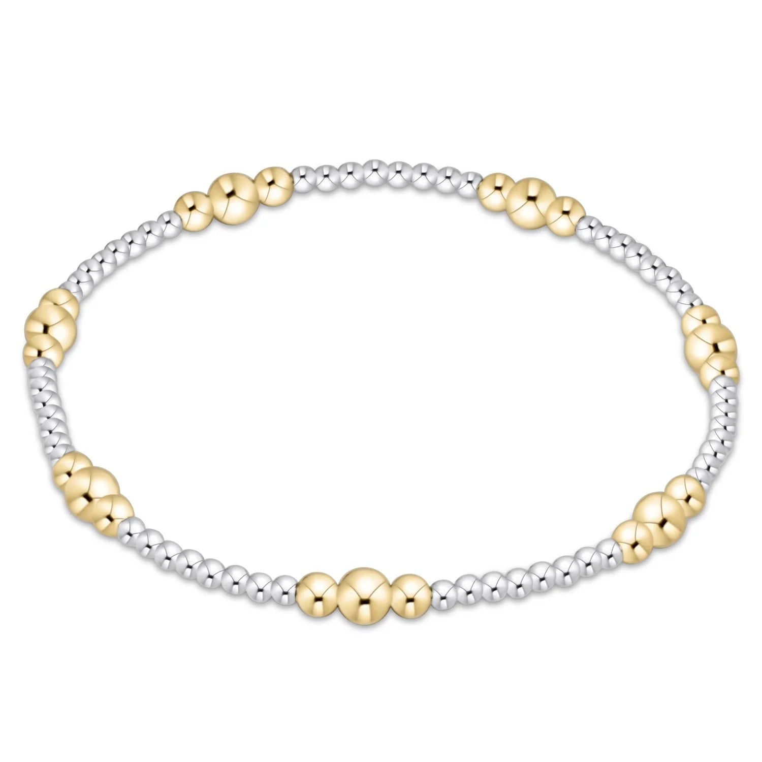 eNewton Purpose Mixed Metal Bracelet 6mm - Elk + Elm