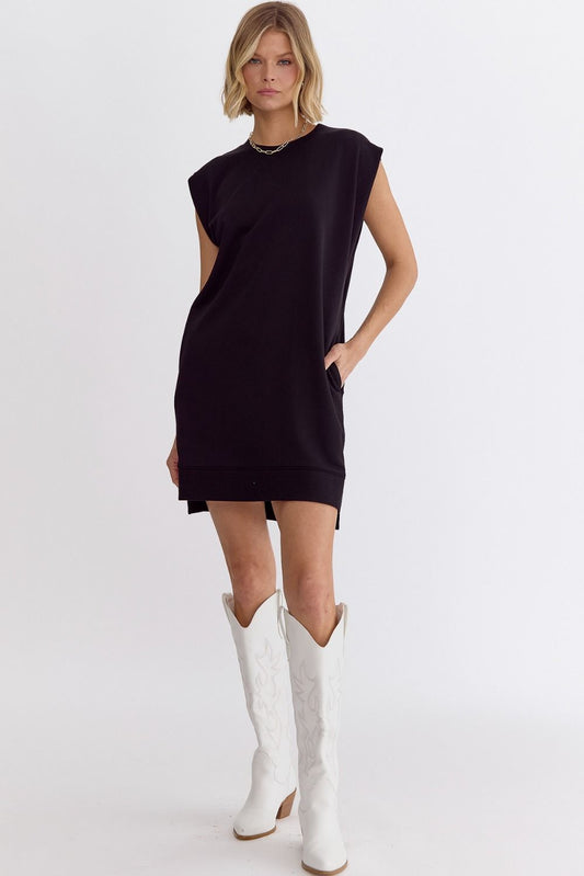 Grace Mini Dress in Black