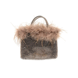 BC Evening Bag W/Feathers
