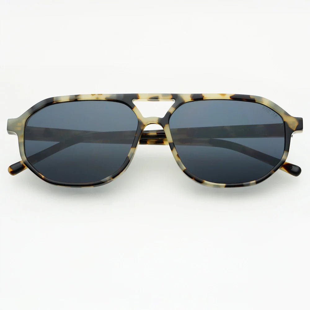 Fenix Acetate Aviator Sunglasses - Black - Elk + Elm