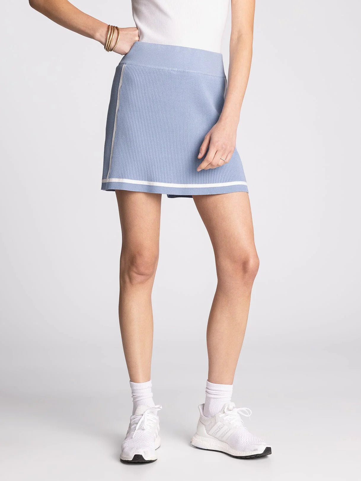 Freefall Skort - Chambray Blue - Elk + Elm