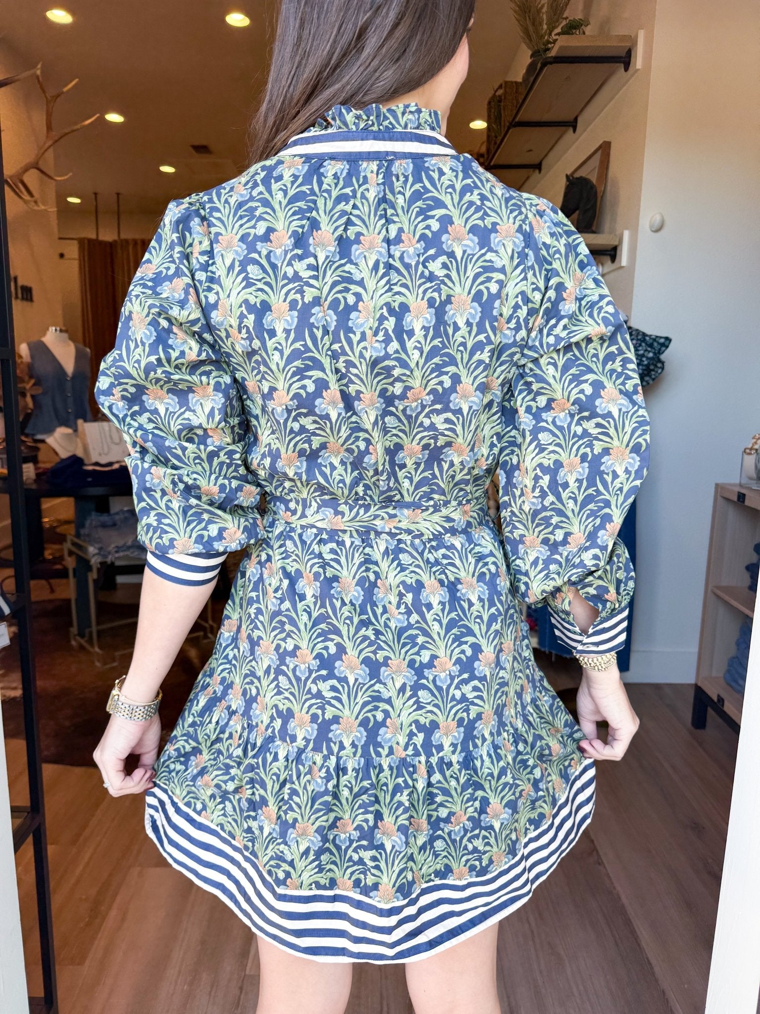 Garden Society Mini Dress - Elk + Elm