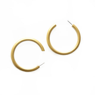 Gold Shimmer and Shine Hoops - Elk + Elm