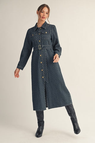 Brooks Denim Midi Dress
