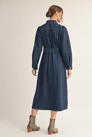 Brooks Denim Midi Dress