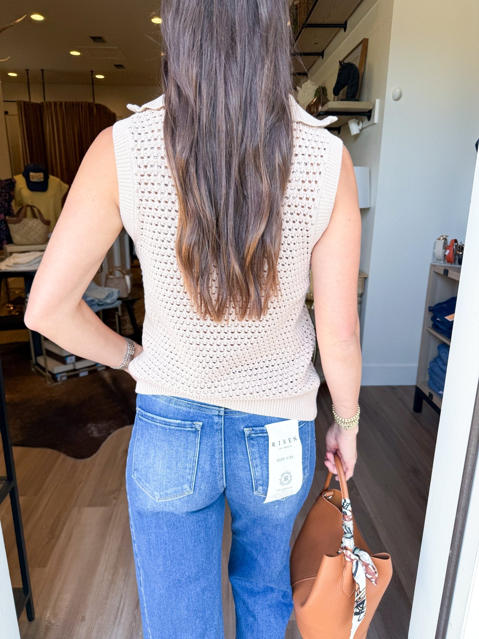 Harbor Crochet Sweater - Elk + Elm