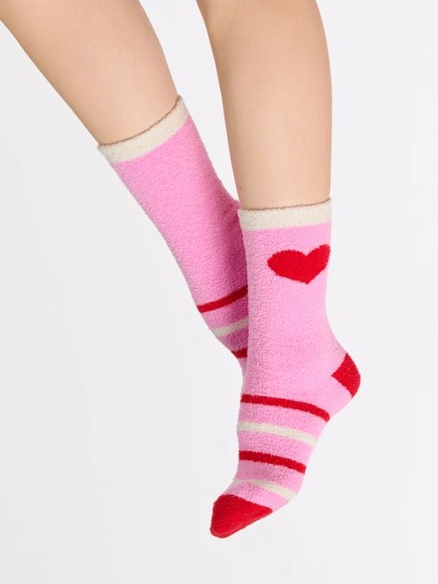 Heart Socks - Pink - Elk + Elm