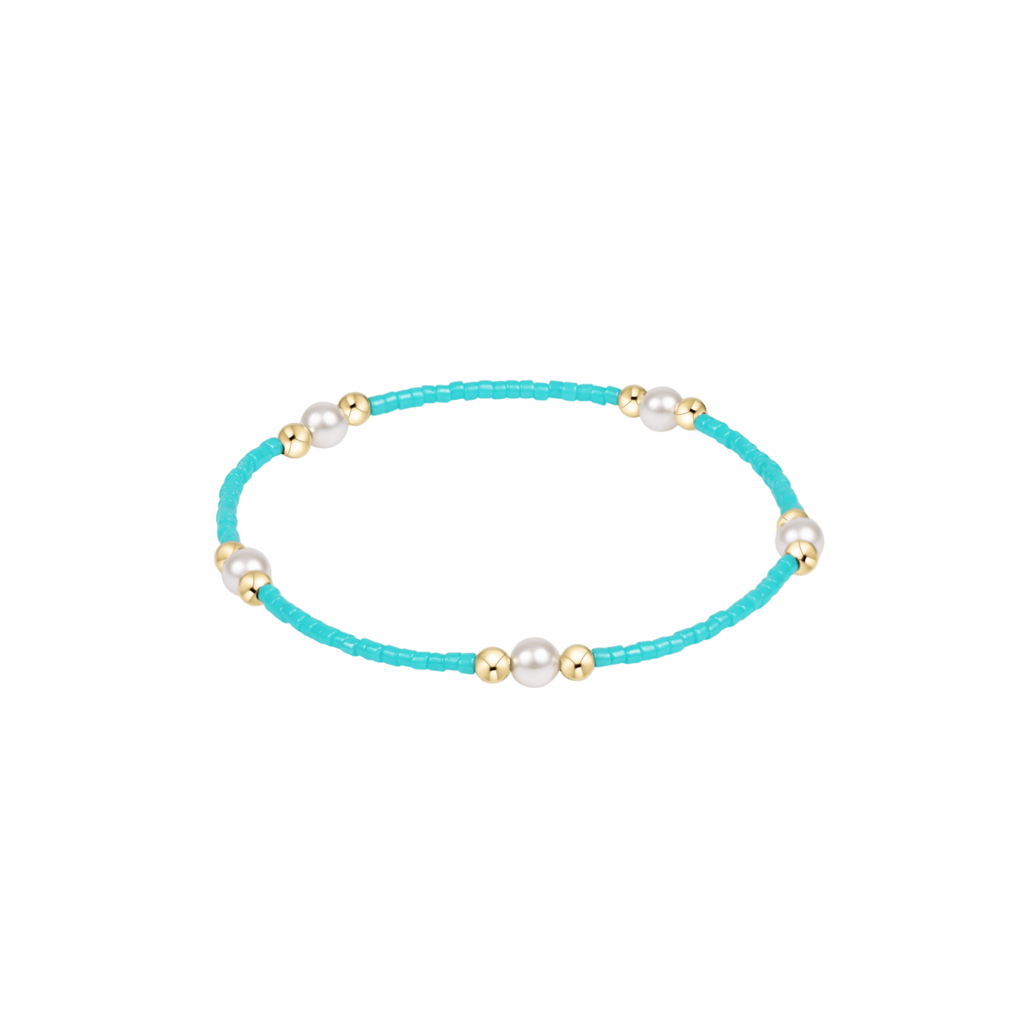 Hope Purpose Pearl Bracelet - Turquoise - Elk + Elm