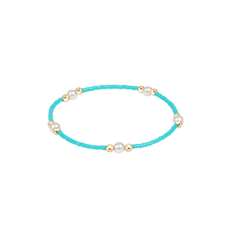 Hope Purpose Pearl Bracelet - Turquoise - Elk + Elm