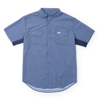 Rio SS Button Up - Houndstooth