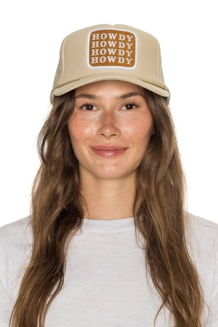 Howdyhowdy Trucker Hat - Elk + Elm