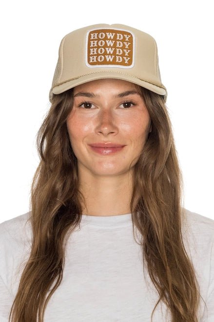 Howdyhowdy Trucker Hat - Elk + Elm