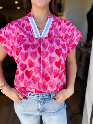 Hudson Top - Pink - Elk + Elm