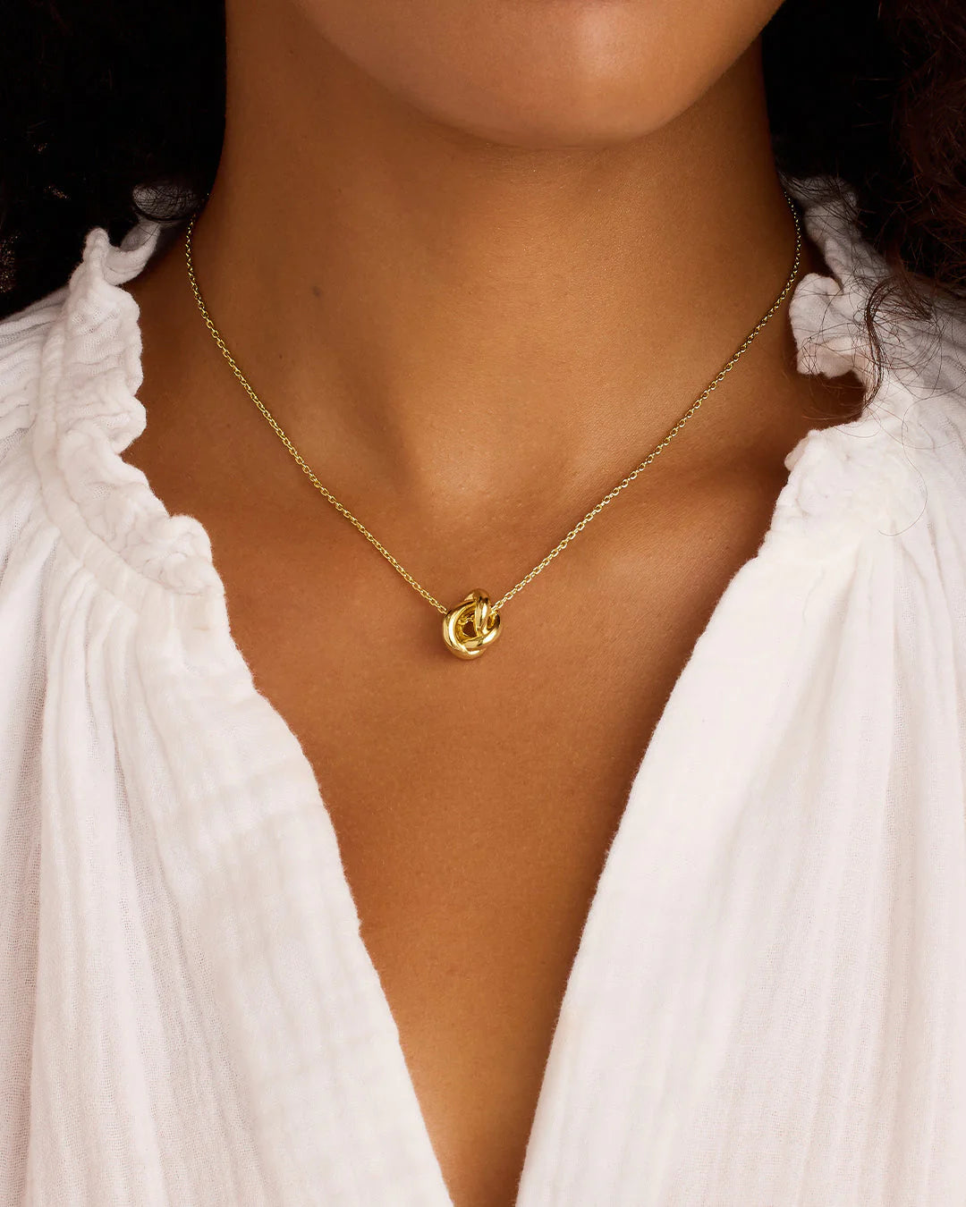 Gorjana Infinity Knot Necklace