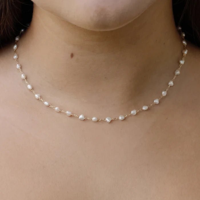 Islander Pearl Necklace - Elk + Elm