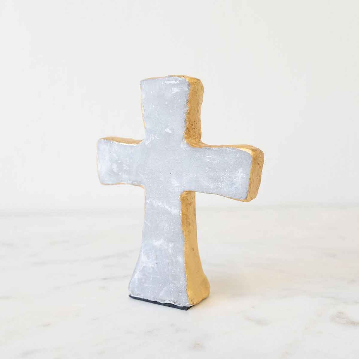Jericho Stockholm Cross Gray/Gold 5" - Elk + Elm