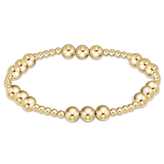 E Newton Gold Joy Pattern  bracelet