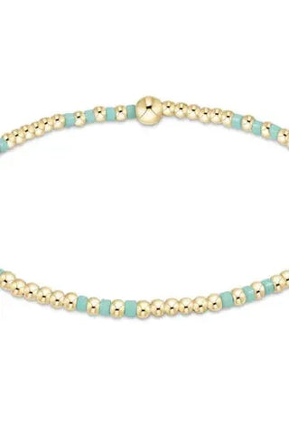 eNewton Hope Joy Pattern 2mm Bead Bracelet