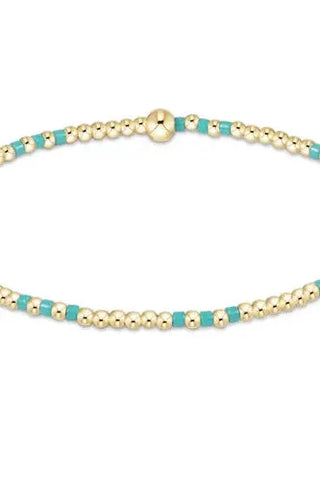 eNewton Hope Joy Pattern 2mm Bead Bracelet