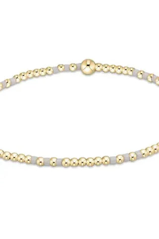 eNewton Hope Joy Pattern 2mm Bead Bracelet