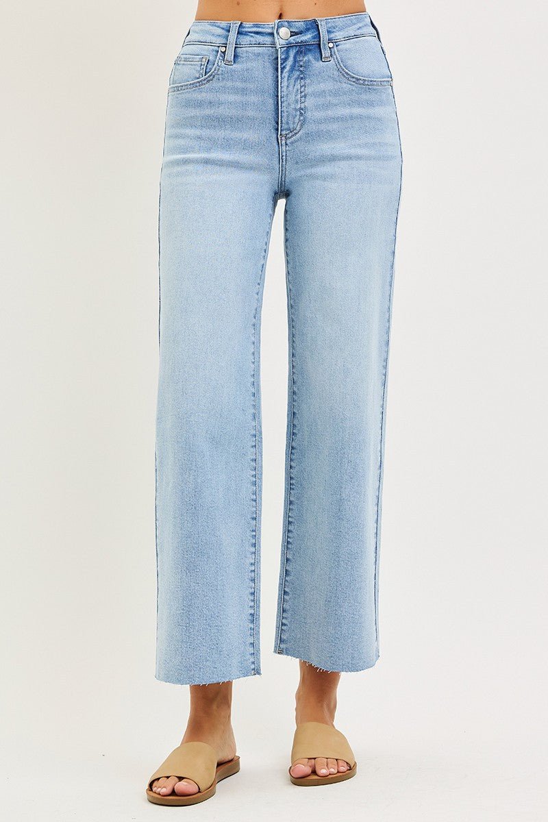 Julia High Rise Crop Jeans - Elk + Elm