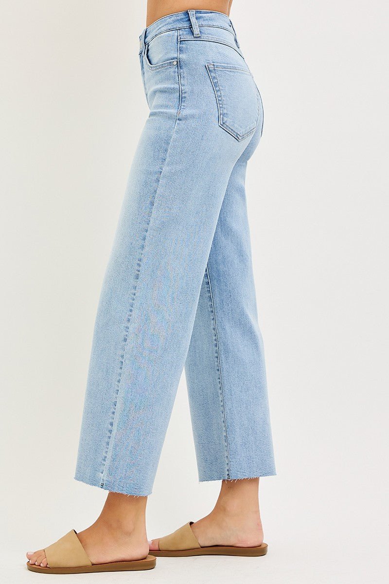 Julia High Rise Crop Jeans - Elk + Elm