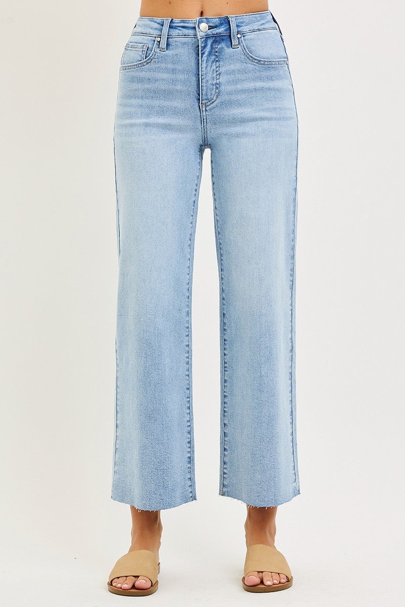 Julia High Rise Crop Jeans - Elk + Elm